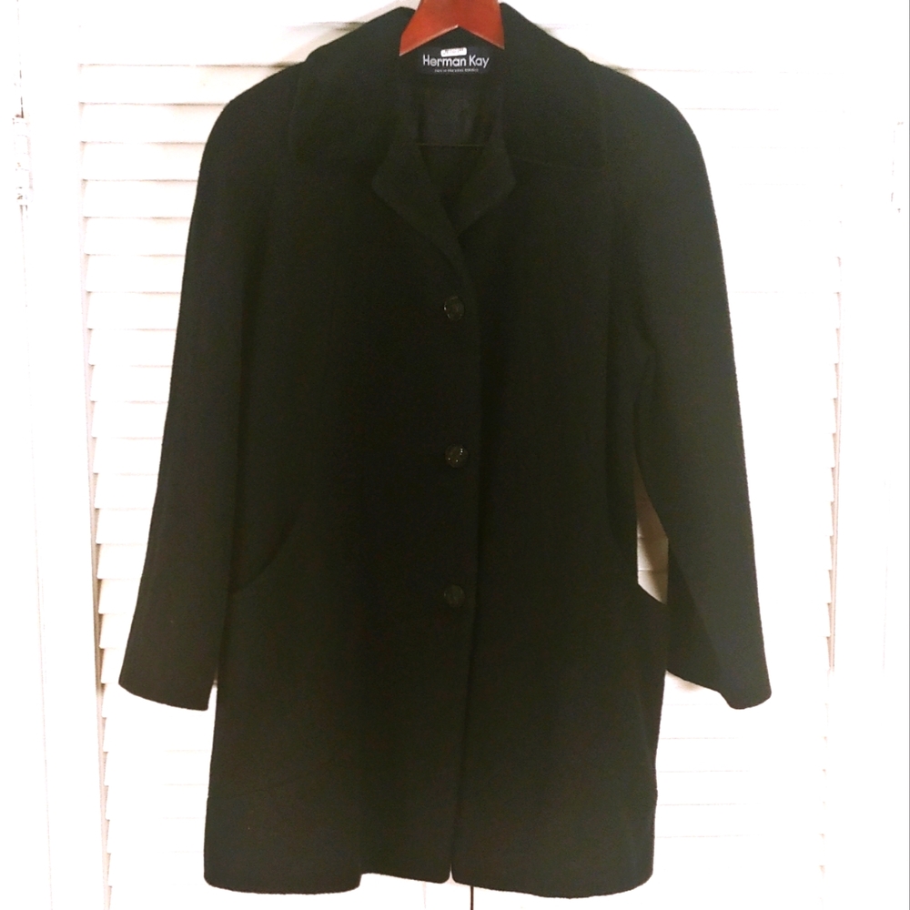 Black Wool Coat